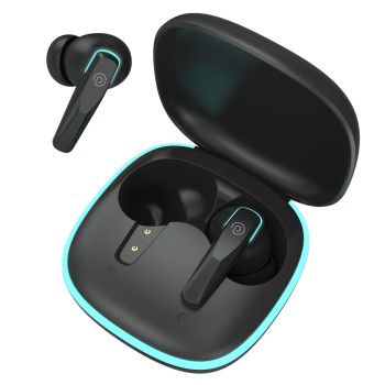pTron Zenbuds Evo X2 in-Ear TWS Earbuds with Quad Mic & TruTalk ENC Calls, 50Hrs Playtime, 40ms (Jet Black)