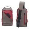 Acer Cross Body Bag ZC.A01SI.3HB Dual Compartments Maroon