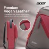Acer Cross Body Bag ZC.A01SI.3HB Dual Compartments Maroon