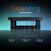 Acer DeskPro Monitor Laptop Stand RGB Lighting 15W Charge Black