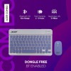 Acer Keyboard Mouse Combo ZC.A01SI.3BH Bluetooth 1200 DPI Purple