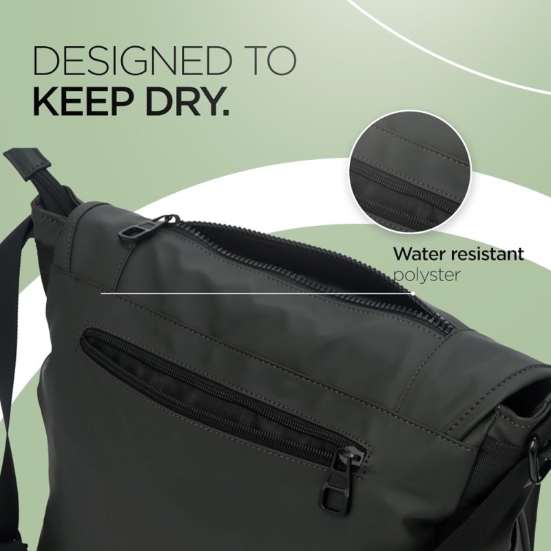 Acer Laptop Sling Bag ZC.A01SI.1B5 14 Inch Lightweight Green