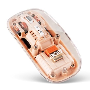 Acer Mouse ZC.A01SI.2DT Triple-Mode Connectivity 1600 DPI Peach