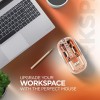 Acer Mouse ZC.A01SI.2DT Triple-Mode Connectivity 1600 DPI Peach
