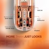 Acer Mouse ZC.A01SI.2DT Triple-Mode Connectivity 1600 DPI Peach