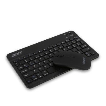 Acer Nano Pad Bluetooth Keyboard & Mouse Combo ZC.A01SI.223 Anti Slip 78 Keys Rechargeable Black