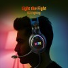 Acer Nitro Wired Gaming Headset ZC.A01SI.395 50mm Drivers RGB Lighting Black
