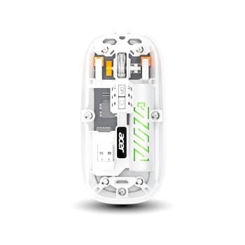 Acer Wireless Mouse ZC.A01SI.18D Bluetooth 5.1, 400 mAh, White
