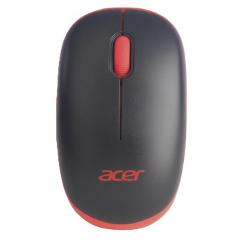 Acer Wireless Mouse ZC.A01SI.3S8 1600 DPI Optical Sensor Black/Red