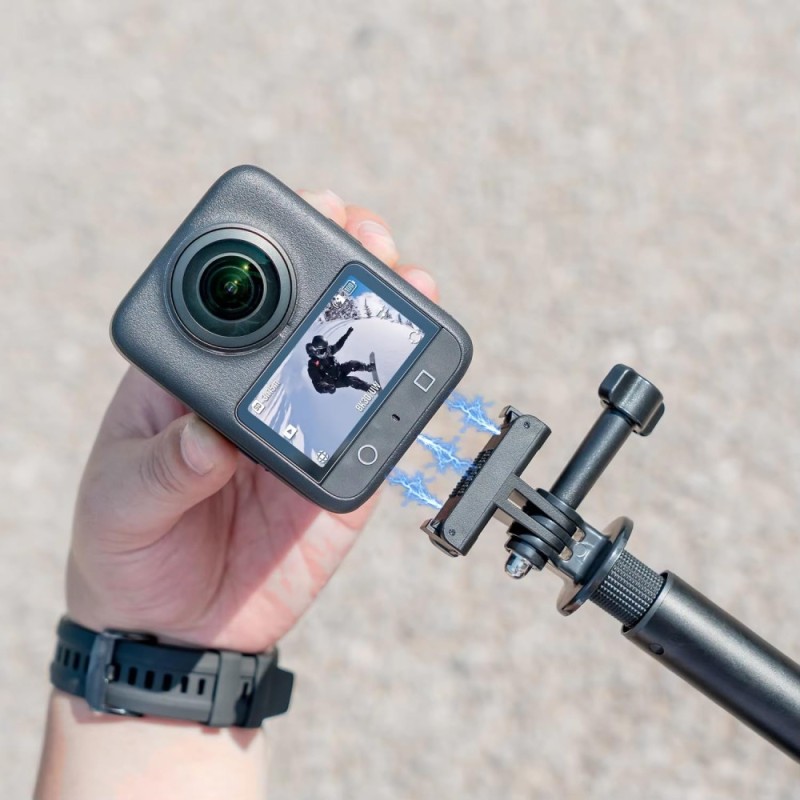 ADOFSY Magnetic Quick Release Adapter Dji Magnetic Adapter For DJI Action 6/Osmo Nano Black