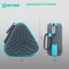 AirCase Earphone Carrying Case Z13 Shockproof EVA Hard Shell Green