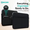 AirCase Laptop Sleeve AP-MS-207-BLK 6 Pockets Waterproof Black