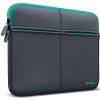 AirCase Laptop Sleeve AP-MS-208-GRY 6 Pocket Neoprene Waterproof Grey