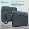 AirCase Laptop Sleeve AP-MS-208-GRY 6 Pocket Neoprene Waterproof Grey