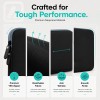 AirCase Laptop Sleeve C46-BLKGRY 4-Layer Protection 15.6 Inch Black-Grey