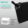 AirCase Laptop Sleeve C99-BLK 15.6 Inch Neoprene Black