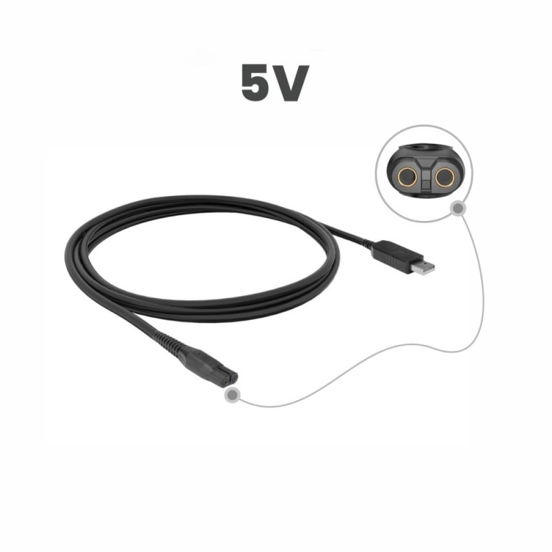 ANCIARY USB Charging Cable 5V MG7920 AUSB1 Compatible With Philips Trimmers