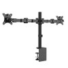 Ant Esports Dual Arm Monitor Desk Mount MA112, 30 Inch, Black
