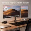 Ant Esports Dual Arm Monitor Desk Mount MA112, 30 Inch, Black