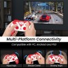 Ant Esports Gamepad GP300 FF Wireless Dual Vibration Red White