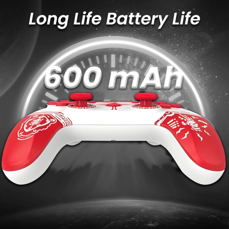 Ant Esports Gamepad GP300 FF Wireless Dual Vibration Red White