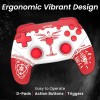 Ant Esports Gamepad GP300 FF Wireless Dual Vibration Red White