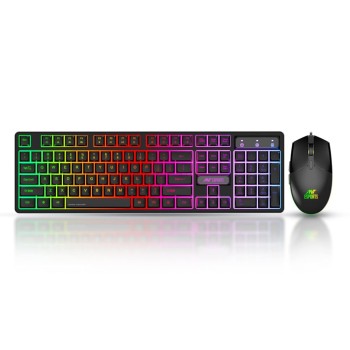 Ant Esports Gaming Keyboard & Mouse Combo KM1600 RGB Backlit Black