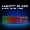 Ant Esports Gaming Keyboard & Mouse Combo KM1600 RGB Backlit Black