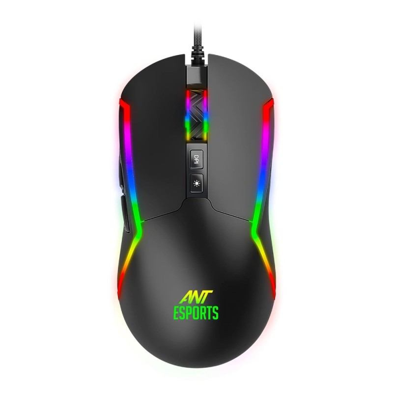 Ant Esports Gaming Mouse GM330 12800 DPI RGB Black