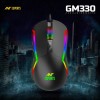 Ant Esports Gaming Mouse GM330 12800 DPI RGB Black