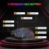 Ant Esports Gaming Mouse GM330 12800 DPI RGB Black