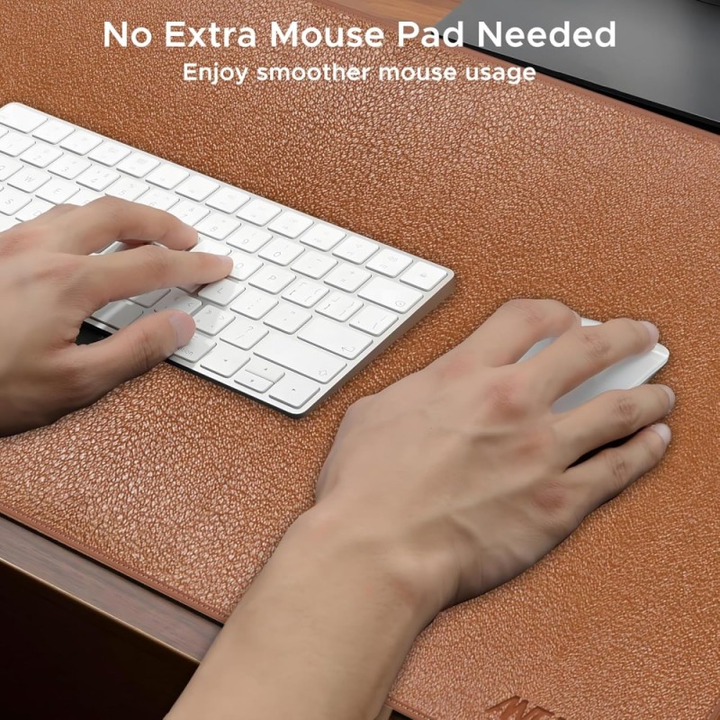 Ant Esports Glorious Mouse Pad 900×400×3MM PU Leather Brown