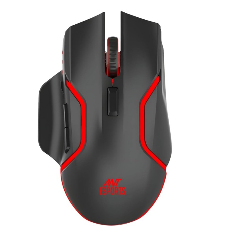 Ant Esports GM320 Pro Wireless Gaming Mouse 3200 DPI RGB Black