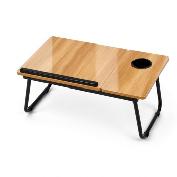 Ant Esports Laptop Table Bravo LT200 Adjustable Dual-Surface Walnut