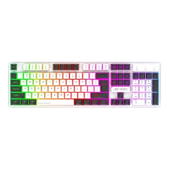 Ant Esports MK1700 Wired Gaming Keyboard RGB Backlit White
