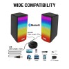 Ant Esports Multimedia Speakers GS510 2.0 Channel Bluetooth USB Black