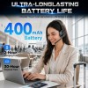 Ant Esports Office Headset GLORY20 Bluetooth 5.4, 30H Playtime, Powerful Bass, Black