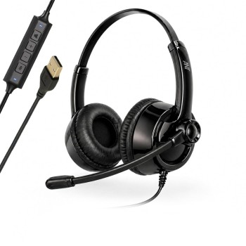 Ant Esports Wired USB Headset GLORY10 40mm Drivers Black