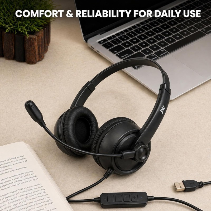 Ant Esports Wired USB Headset GLORY10 40mm Drivers Black