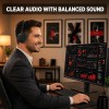 Ant Esports Wired USB Headset GLORY10 40mm Drivers Black
