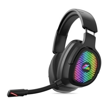 Ant Esports Wireless Gaming Headset Stealth 10 50mm Drivers, 35Hr Battery, Black
