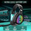 Ant Esports Wireless Gaming Headset Stealth 10 50mm Drivers, 35Hr Battery, Black
