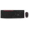 Ant Esports Wireless Keyboard and Mouse Combo WK200 2.4 GHz Spill-Resistant Black