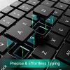 Ant Esports Wireless Keyboard and Mouse Combo WK200 2.4 GHz Spill-Resistant Black