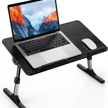 Ant LapDesk 25 Adjustable Laptop Table Height Adjustable Black
