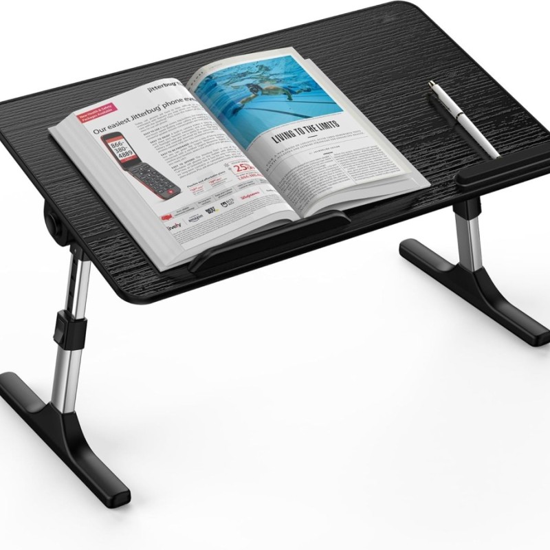 Ant LapDesk 25 Adjustable Laptop Table Height Adjustable Black
