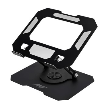Ant Laptop Stand Riser 30 Adjustable Aluminium Carbon Black