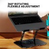 Ant Laptop Stand Riser 30 Adjustable Aluminium Carbon Black