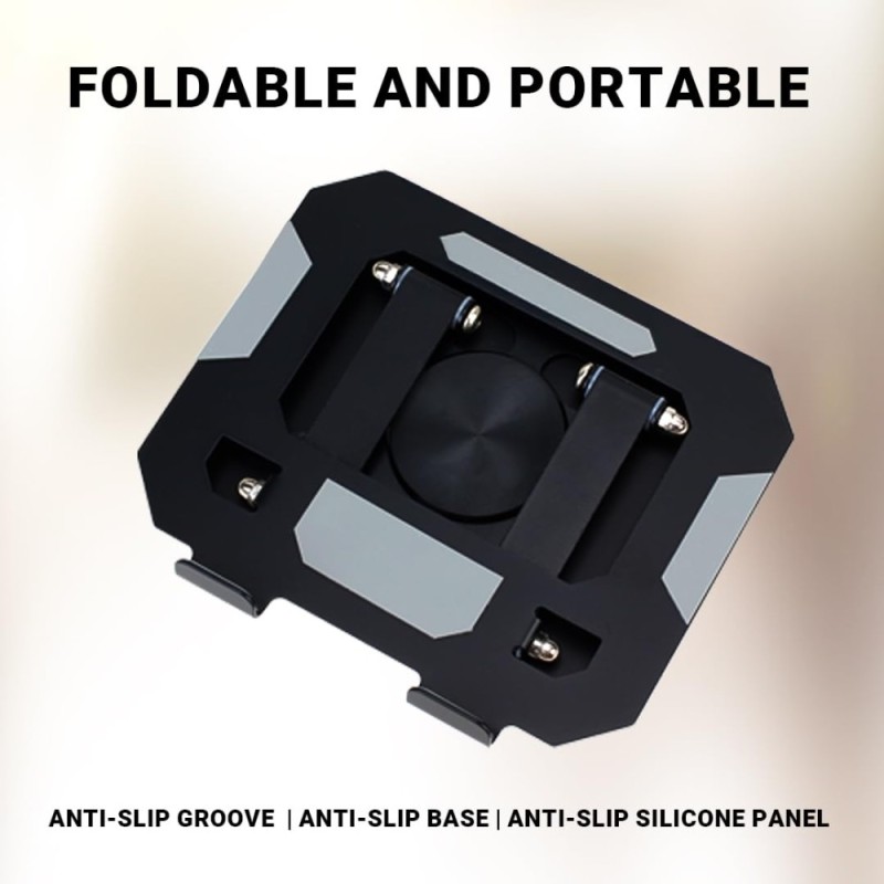 Ant Laptop Stand Riser 30 Adjustable Aluminium Carbon Black