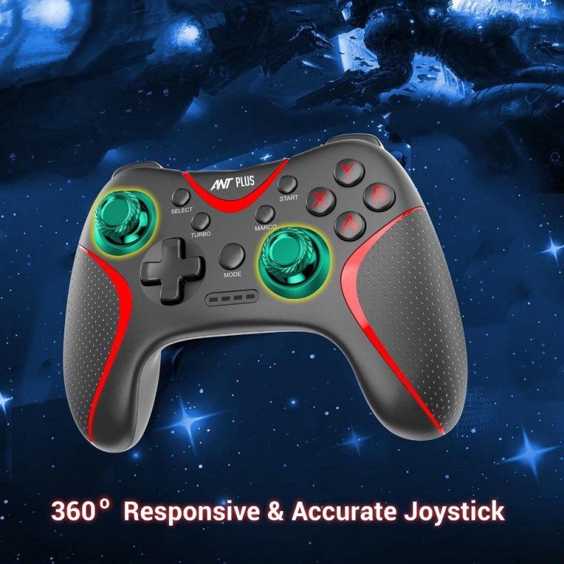 Ant Plus Gamepad Leo 300 Wireless 2.4GHz Technology Black